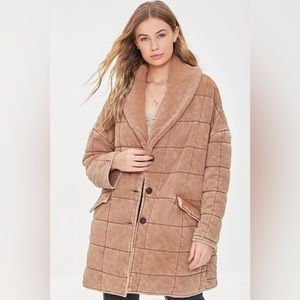 Quilted Longline Jacket